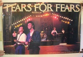 Tears For Fears Poster Concert Shot - £106.18 GBP