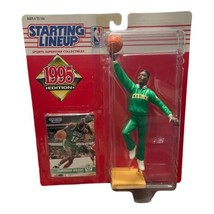 Dominique Wilkins Starting Lineup 1995 Boston Celtics Figure &amp; Collectors Card - £6.78 GBP