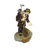Vintage Ron Lee Golfing Sand Trap Sad Clown Collectible Hand Painted - $1,088.76 MXN