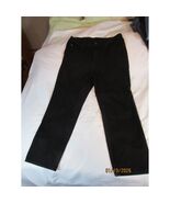 Lee Men Black Straight Leg Jeans 38x30 Cotton Classic Fit - $17.29