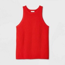 Ava &amp; Viv™ ~ Size X ~ Red ~ Pullover ~ Sleeveless ~ 100% Cotton Sweater Tank - £20.58 GBP