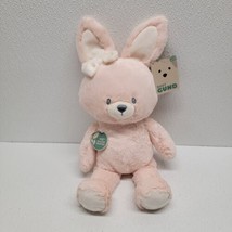 Baby GUND Roise the Bunny Plush Pink White Bow Stuffed Animal 6066016 - New! - £27.61 GBP