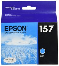 Epson UltraChrome K3 157 -Inkjet -Cartridge (Cyan) (T157220) - £20.62 GBP+