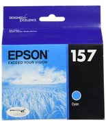 Epson UltraChrome K3 157 -Inkjet -Cartridge (Cyan) (T157220) - £20.38 GBP+