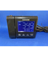 Magnasonic MM176K Projection Alarm Clock With Am/fm Radio Battery Backup - £15.78 GBP