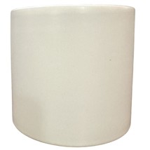 Ceramic Candle Holder Plant Pot Planter Storage Cup with Lid White Light Blue - £11.40 GBP