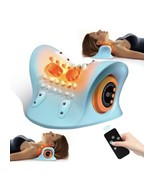 Neck Massager 2025, Neck and Shoulder Relaxer with Heat, Vibration, Wave... - $44.54