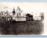 RPPC 1922 Silver Jubilee Parade Floats Nordheim Texas TX Postcard N7 - £48.90 GBP