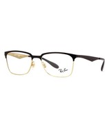 RayBan 6344 2890 Black Gold Eyeglasses 56mm - $128.63 CAD