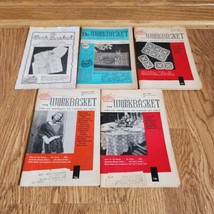 Vintage Workbasket Home Arts Magazine Lot Of 5 1948 1951 1957 1958 1959 - £5.42 GBP