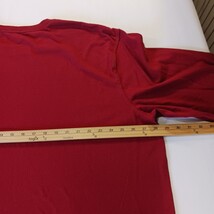 Carhartt K126 637 Original Fit Men's 2XL Red Cotton Pocket Long Sleeve T-Shirt image 7