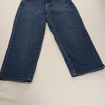 Levi's 512 Perfectly Slimming Women's Blue Denim Cropped Jeans Size 8 (28×21) image 15