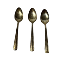Oneida Plate Oval Soup Serving Spoon Set of 3 - £23.97 GBP
