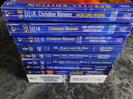 Silhouette Christine Rimmer lot of 9  Bravo Series Paperbacks - £8.50 GBP