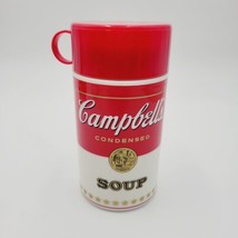 Vintage Campbell&#39;s Soup Thermos Can-Tainer Mug Complete w/Lid - 1998 Retro - £22.05 GBP