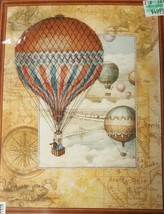 RIOLIS Around the World Hot Air Balloon Counted Cross Stitch Kit 0033 PT... - £15.97 GBP