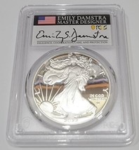 2022(S) American Silver Eagle Proof PCGS PR70 DCAM Advance Release Emily Damstra - £469.35 GBP