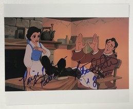 Paige O&#39;Hara &amp; Richard White Autographed Signed &quot;Beauty and the Beast&quot; Glossy 8x - £104.54 GBP
