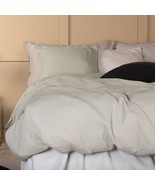 Venture Home Bed Set Mila 200x150 cm Cotton Light Grey - £58.14 GBP