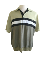 VIntage 70s Haband Casual Joe Banded Polo Shirt - Mens Size XL - $34.82 CAD