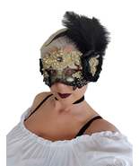Mask Masquerade Carnival Cosplay Wedding Burlesque Eyemask Venetian Sexy... - £66.86 GBP