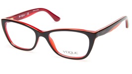 New Vogue VO2961 2312 Top Dark Brown /ORANGE /TR Red Eyeglasses 51-17-135 B36mm - £54.04 GBP