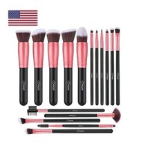 BESTOPE 16 Piece Complete Makeup Brush Set (Rose Golden) image 4
