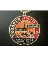Isuzu Trooper Limited (1994)Dakar To Paris Marathon Emblem Keychain (J12) - £11.78 GBP