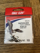 Eagle claw Baitholder Hook 181A-10 - £6.15 GBP