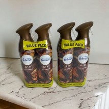 Febreze Cozy Campfire 4 Bottle Lot Spray Room Air Freshener Limited Edition  - $28.85