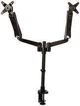 Mount-it! Height Adjustable Full Motion Two Monitor Computer Desk Mount ... - £214.42 GBP