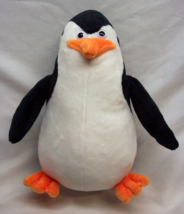RUSS Madagascar Penguins SOFT SKIPPER PENGUIN 8&quot; Plush STUFFED ANIMAL TOY - £15.50 GBP