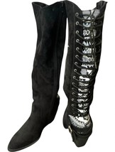 Very G Women&#39;s Romero High Boots Black - $844.69 MXN