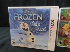 Nintendo 3DS  Lego Friends + Frozen: Olaf&#39;s Quest   Nintendo 3DS both  TESTED - £6.32 GBP