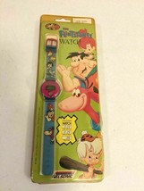 The Flintstones Watch Vintage Nelsonic 5 Function Digital Hanna Barbera ... - $34.64