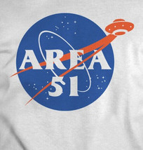 Area 51 NASA Emblem Ladies Embroidered 1/4 Zip Sweatshirt XS-4XL New - £27.08 GBP+