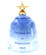 1988 Bing &amp; Grondahl Christmas Eve in Williamsburg Collectible Bell Orna... - €21,49 EUR