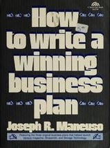 How to write a winning business plan Mancuso, Joseph - £8.20 GBP