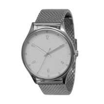 Minimalist Watch Big Size Numbers Mesh Band Men&#39;s Watch Free Shipping Wo... - $49.00