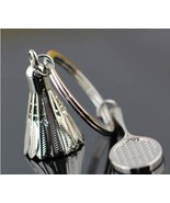 Badminton Key Chain 1pc,Friendship Key Ring,Gift for her/Gift for him,Gifts - $3.90