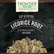 Frontier Bulk Licorice Root, Cut &amp; Sifted, 1 lb. package - $19.02