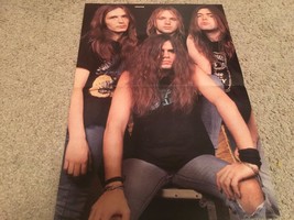 Kreator teen magazine poster clipping Rock band Rockline ripped jeans Bravo - $4.00