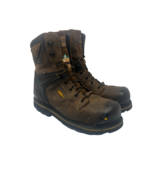 Keen Men&#39;s 8&quot; Abitibi II CTCP Waterproof Work Boots 1026789D Brown Size 13D - £113.90 GBP