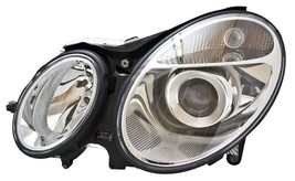 Headlight For 2007-2009 Mercedes E320 Driver Side Chrome Housing With Clear Lens - £155.28 GBP