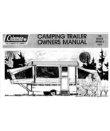 COLEMAN Popup Trailer Owners Manual-1973 Somerset Valley Forge - $22.24