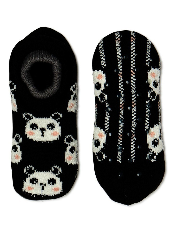 Secret Treasures Women&#39;s Double Cuffer Slipper Socks 1 Pair Shoe 4-10 Pa... - $12.99
