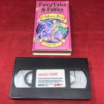 Fairy Tales &amp; Fables - The Magic Pony Vol 4 Kids VHS Tape Cartoon  - £19.39 GBP