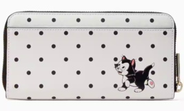 NWB Kate Spade Minnie LG Continental Wallet Disney ZipAround K4759 Gift Bag FS - £79.51 GBP