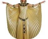 Women&#39;s Cleopatra Dress Theater Costume Large Gold - £425.70 GBP+