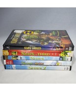 Lot of 5 Shrek Movie DVDs 4 Open Scared Shrekless Sealed Family Friendly - £15.14 GBP